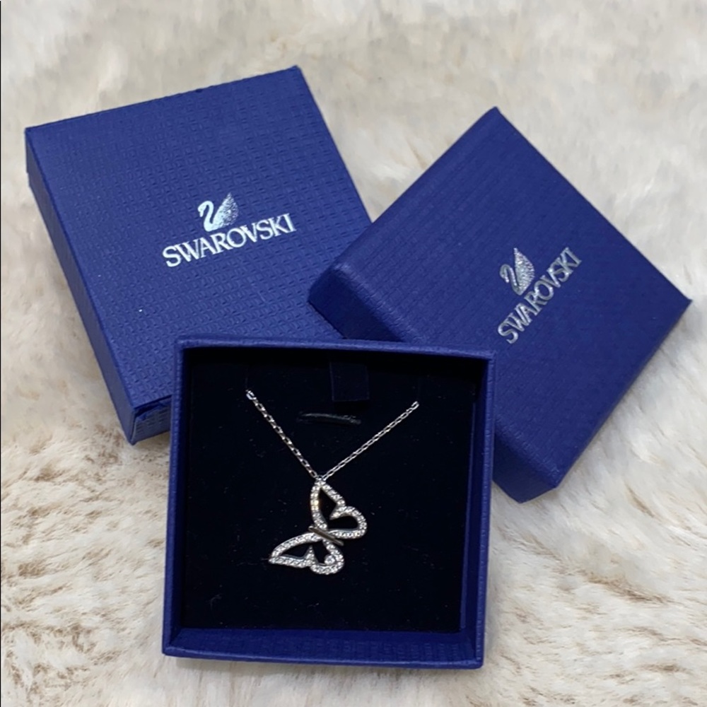 Swarovski Butterfly Crystal Pendant